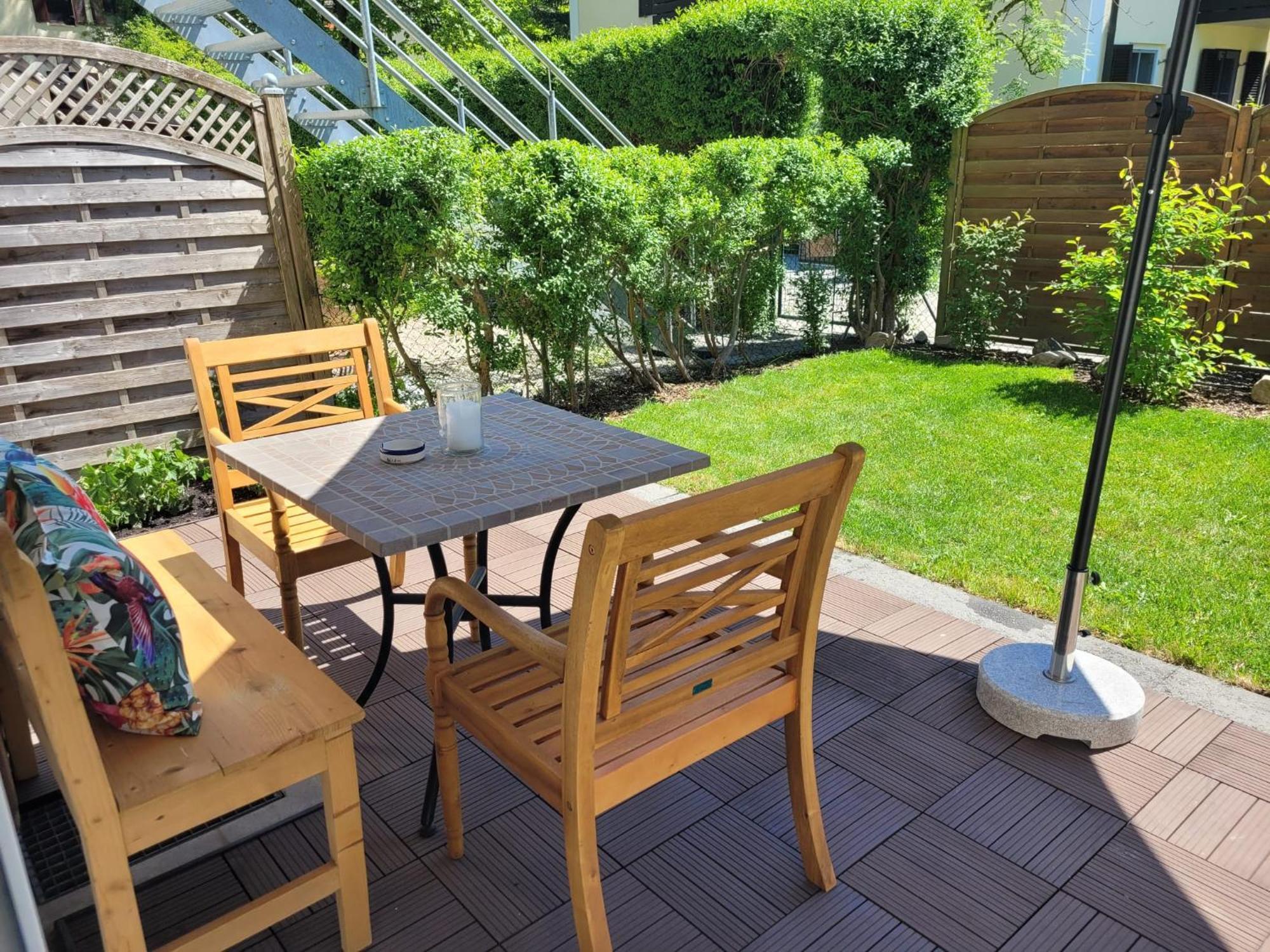 Ferienwohnung Am Stadtpark エルディング エクステリア 写真